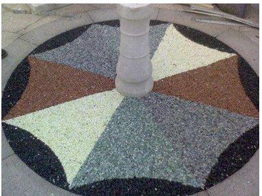 壓模地坪，透水地坪